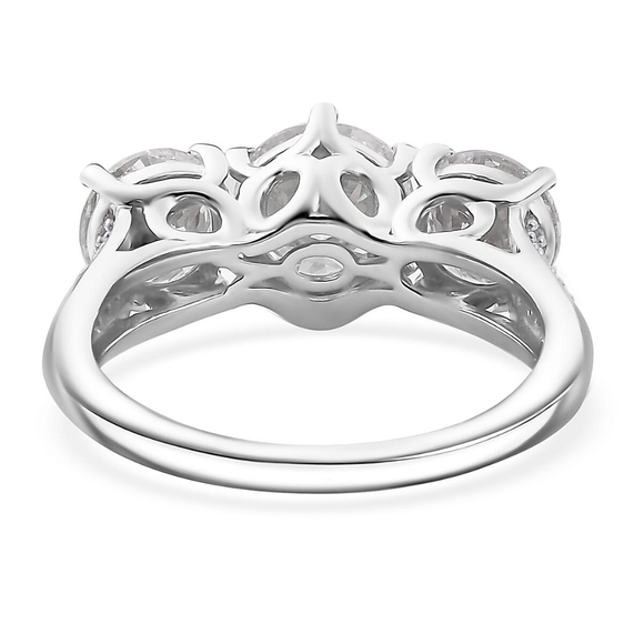 Hold For Mis Stunning 3.2 Carat Moissanite Ring - Picture 11 of 12